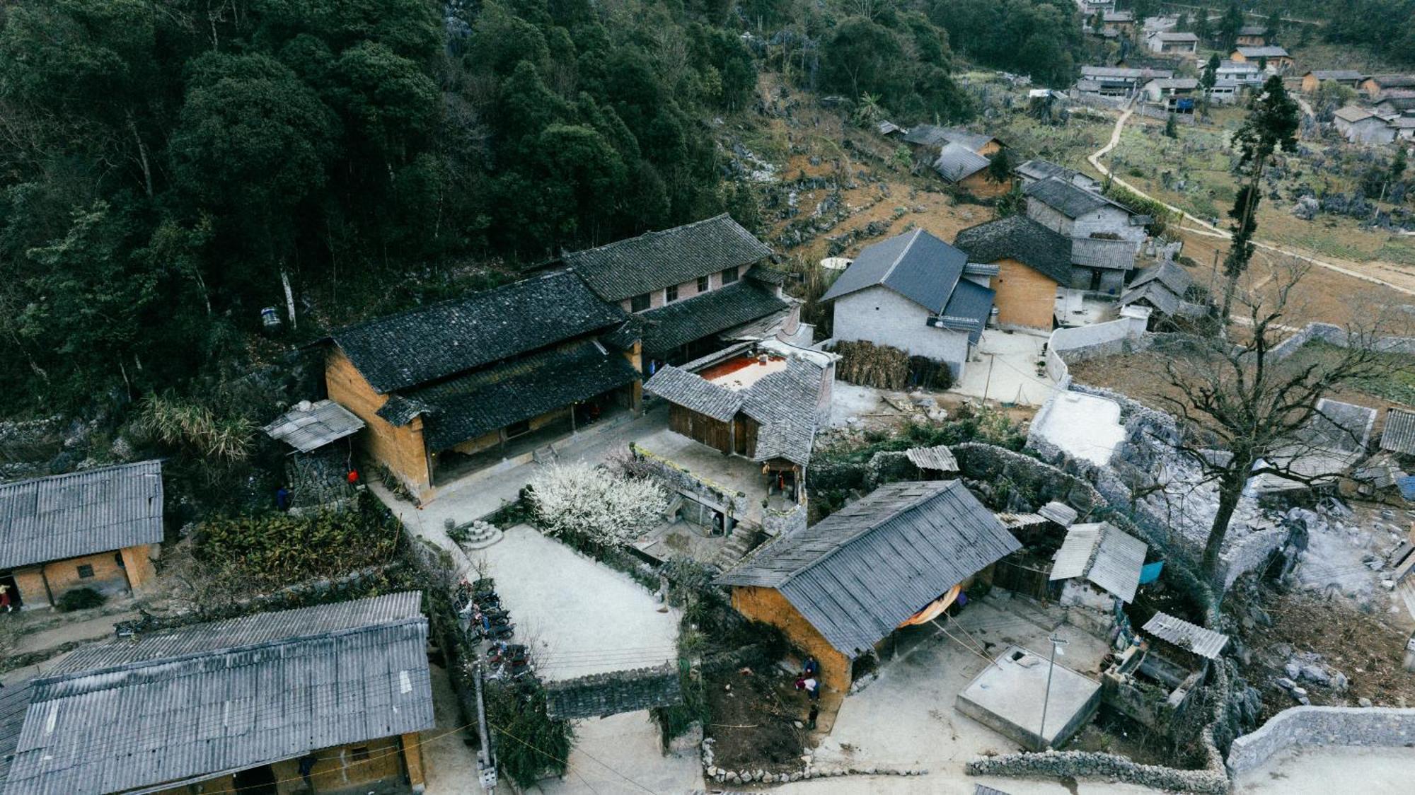 Nhà Cổ Lao Xa Homestay Hmong Dong Van  Exterior foto